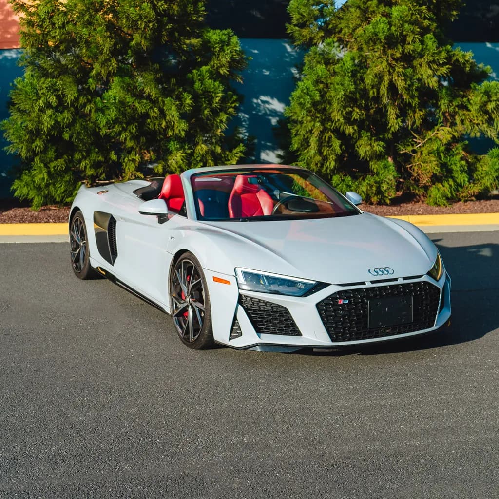 2022 Audi R8 V10 Spyder Iblis finished in silver, take 2 2022 Audi R8 V10 Spyder Iblis finished in silver, take 2