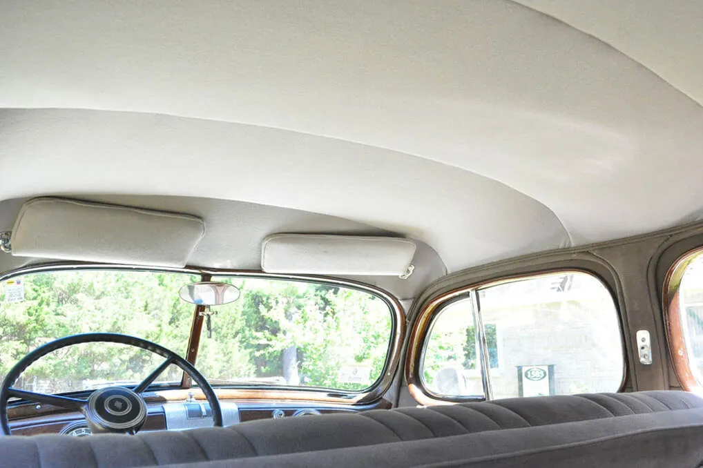 1939 Packard interior, photo 9 for wedding car rental in Windsor, CT