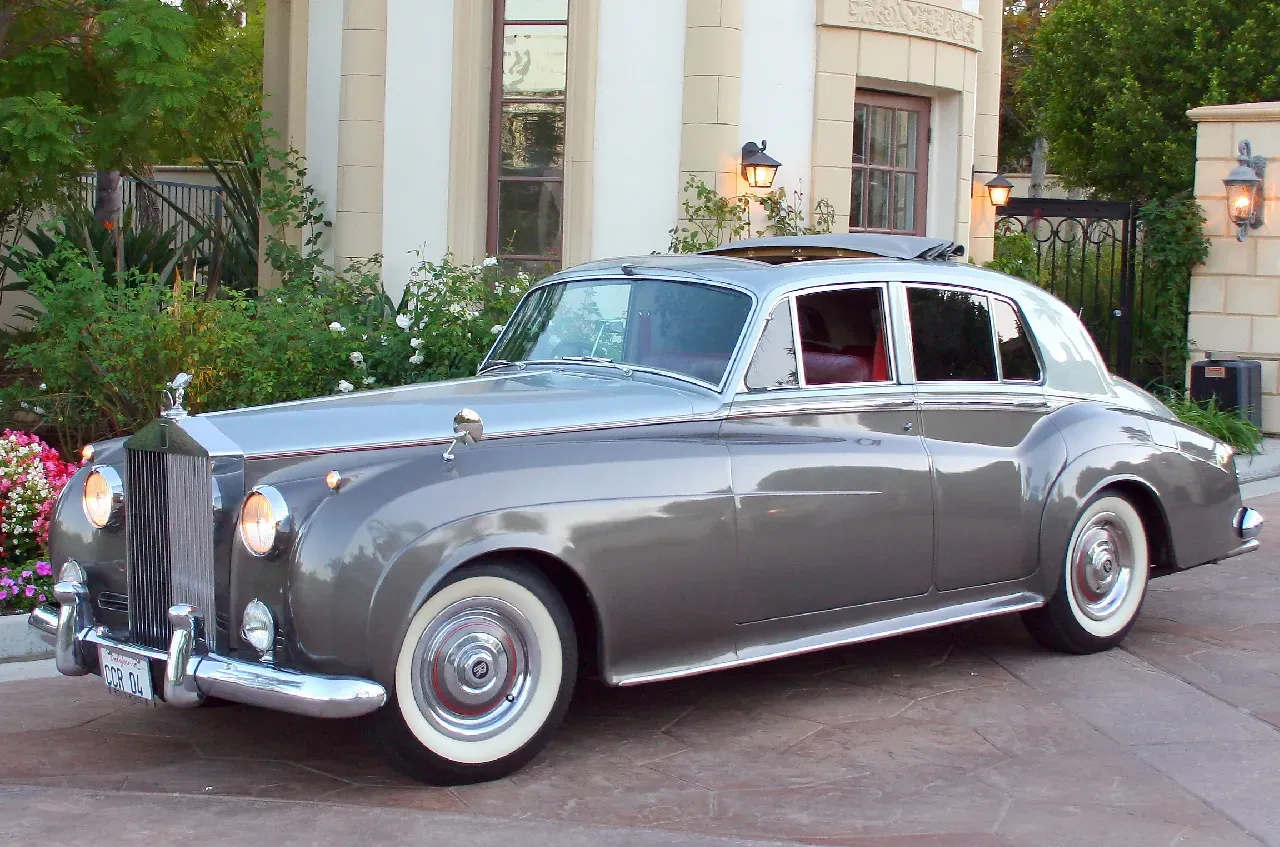 1958 Silver Rolls Royce Silver Cloud I for wedding car rental in Shasta County, CA 1958 Silver Rolls Royce Silver Cloud I for wedding car rental in Shasta County, CA