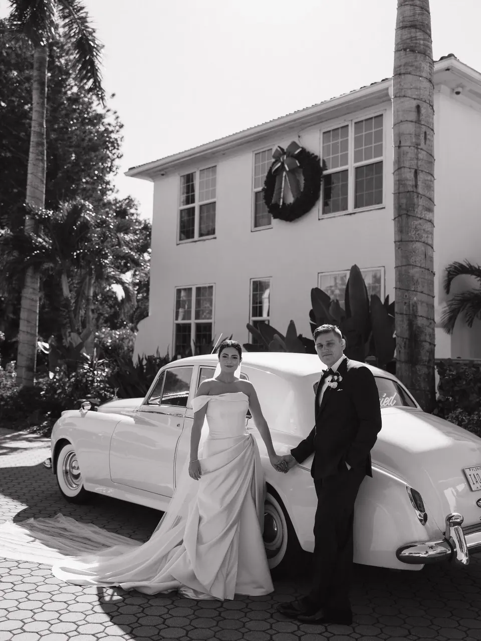 White 1960 Rolls Royce Silver Cloud, photo 6 for wedding car rental in Lee County, FL
