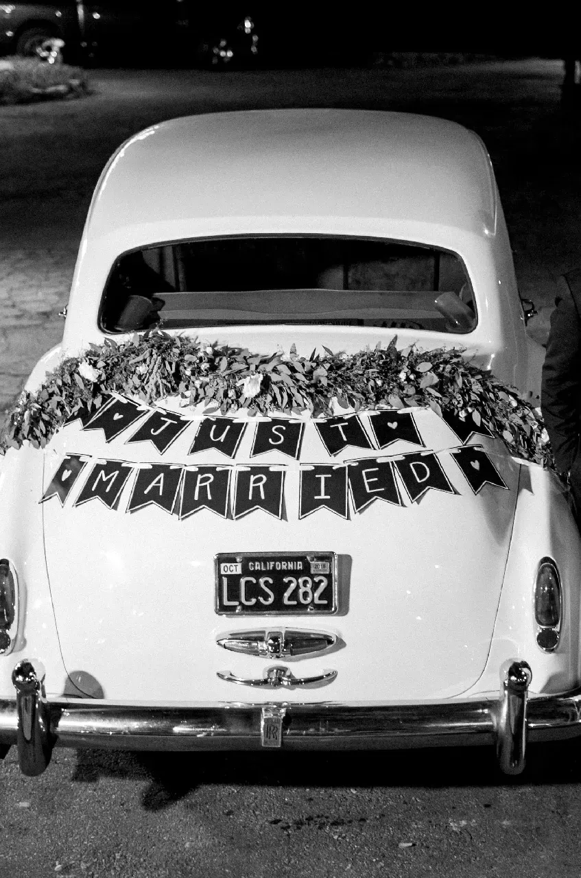 White 1960 Rolls-Royce Silver Cloud II exterior, photo 8 for wedding car rental in Woodland Hills, CA