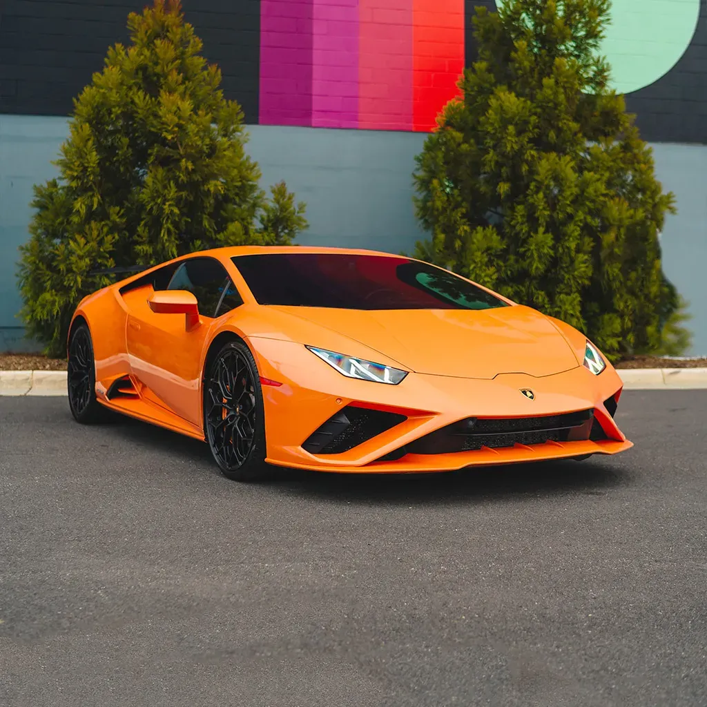 2022 Lamborghini Huracan EVO Arancia Atlas finished in orange, bookable now 2022 Lamborghini Huracan EVO Arancia Atlas finished in orange, bookable now