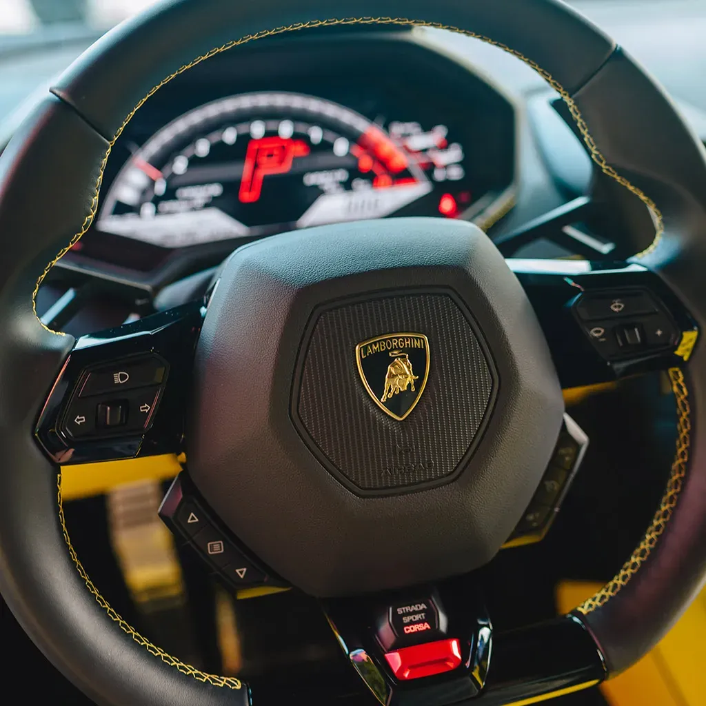 2022 Lamborghini Huracan EVO Giallo Orion finished in gold, take 11