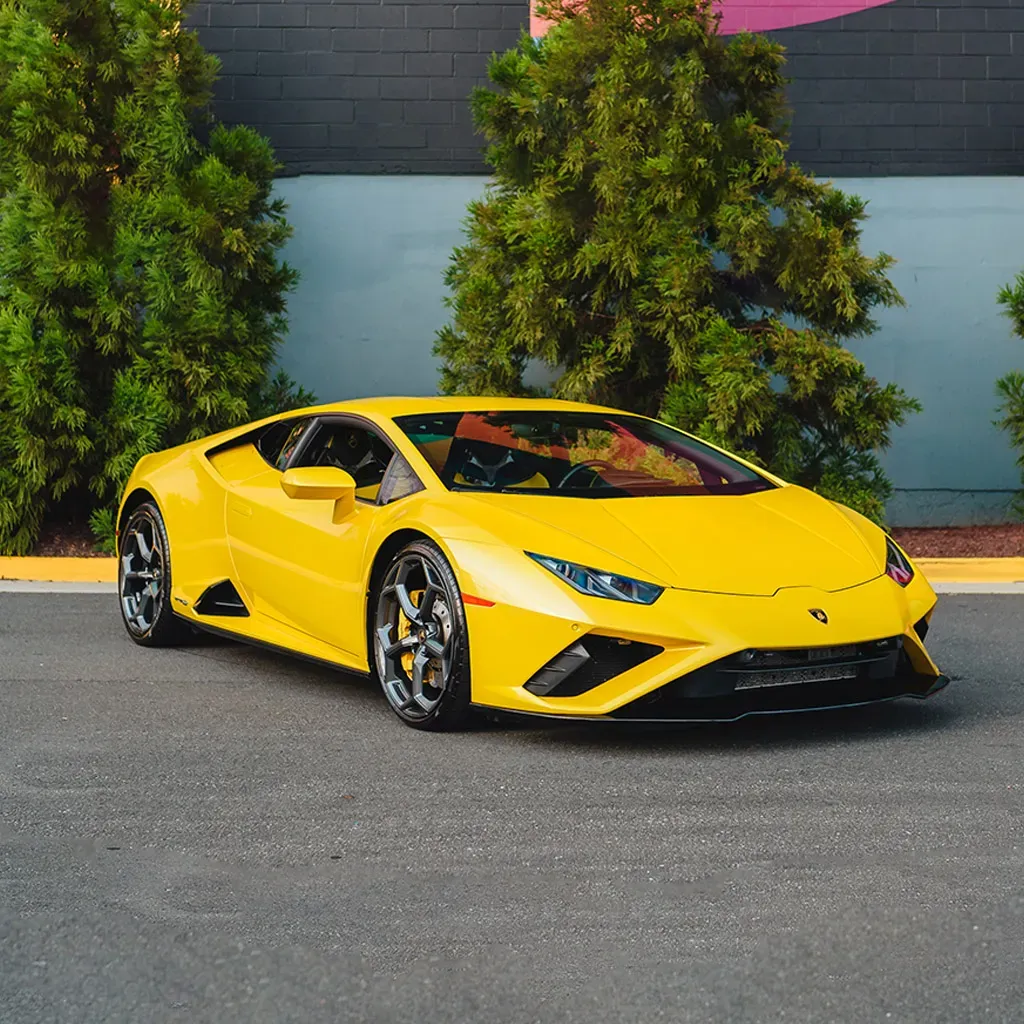 2022 Lamborghini Huracan EVO Giallo Orion finished in gold, bookable now