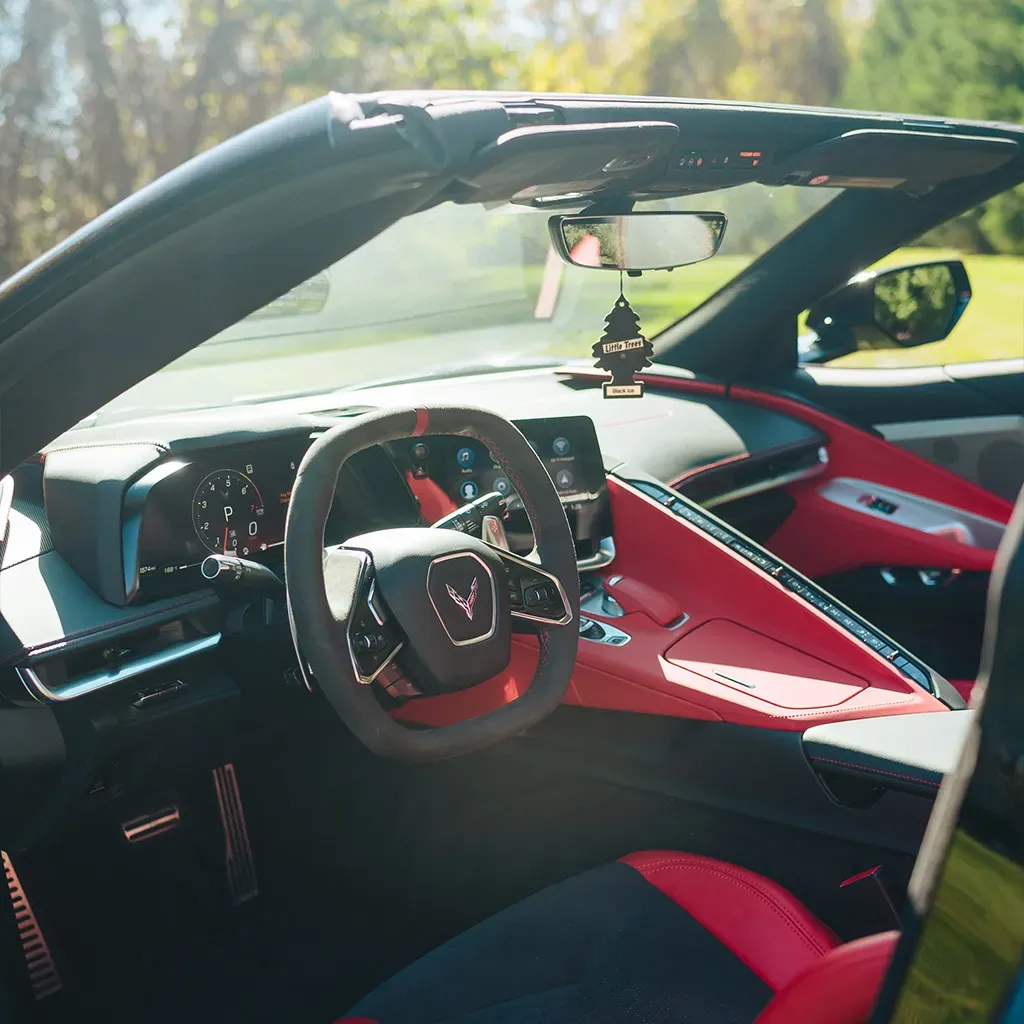 Black 2023 Corvette C8 2LT Convertible, photo 3 for wedding car rental in Rockville, MD