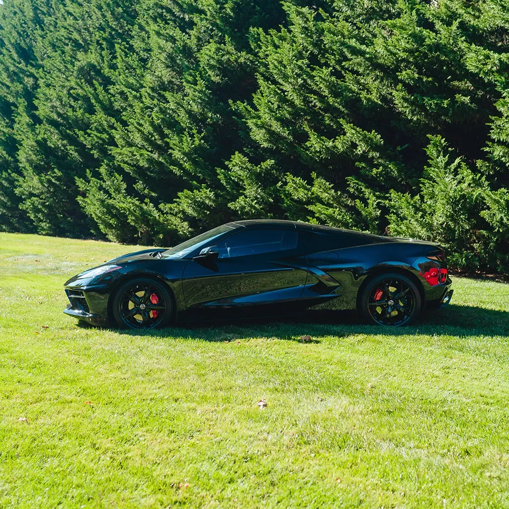 Black 2023 Corvette C8 2LT Convertible, photo 6 for wedding car rental in Rockville, MD