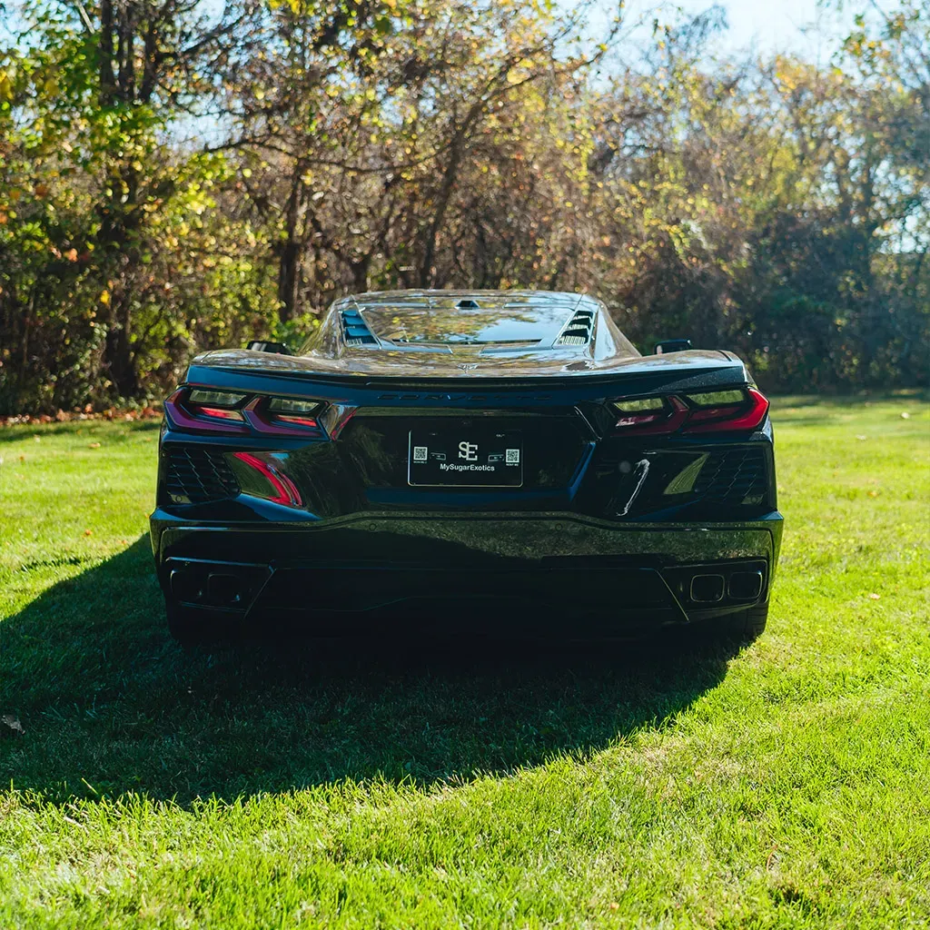 Black 2023 Corvette C8 2LT Convertible, photo 7 for wedding car rental in Rockville, MD