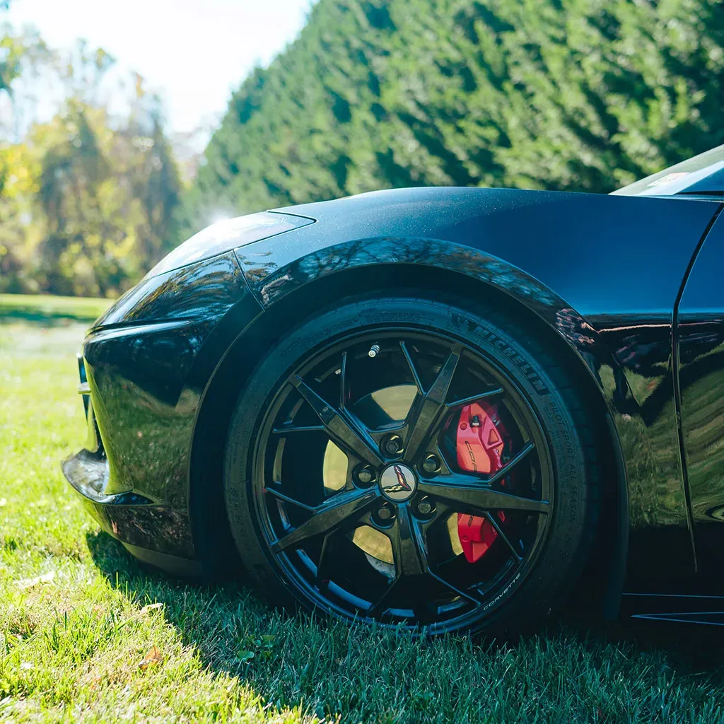 Black 2023 Corvette C8 2LT Convertible, photo 8 for wedding car rental in Rockville, MD
