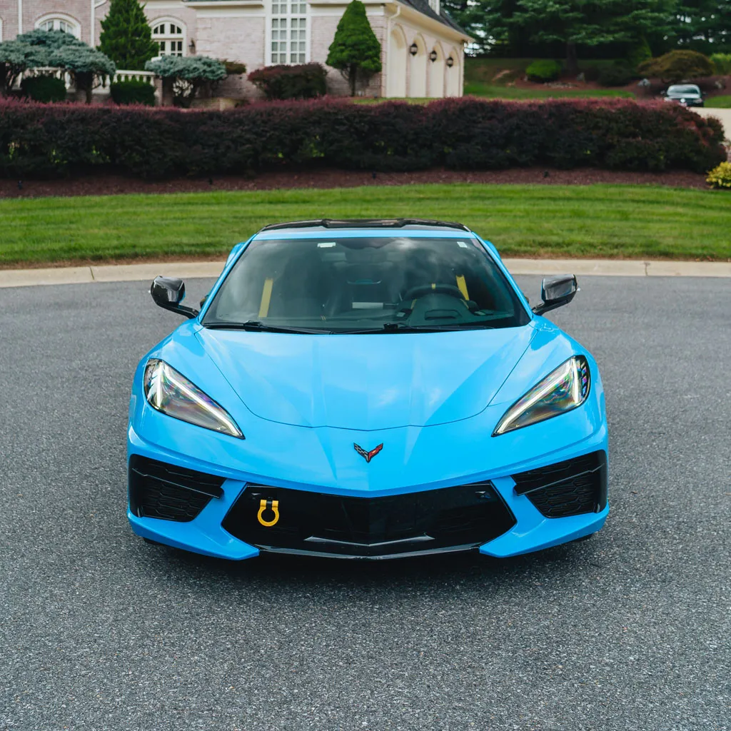 Blue 2023 Corvette C8 3LT Convertible, photo 10 for wedding car rental in Rockville, MD