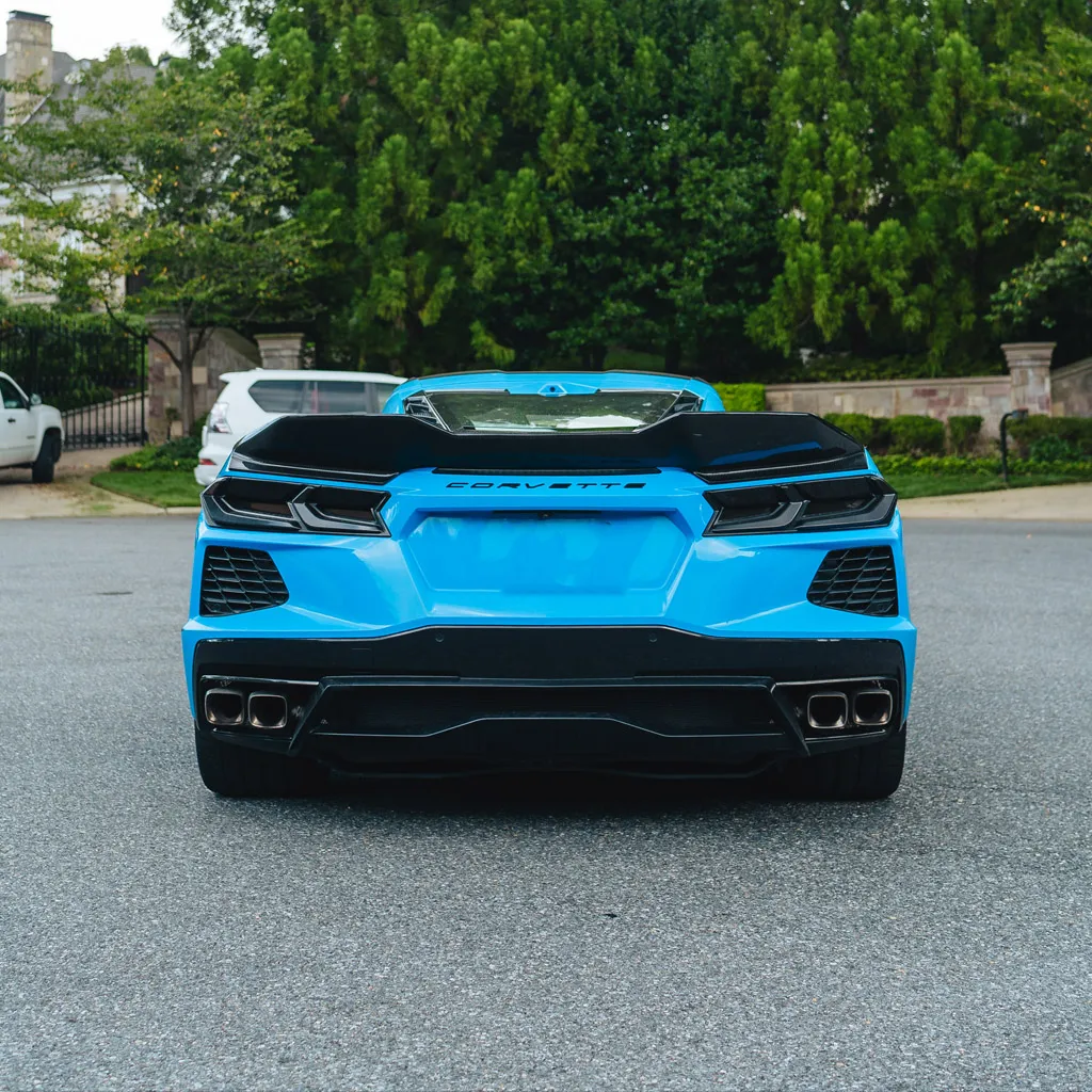 Blue 2023 Corvette C8 3LT Convertible, photo 12 for wedding car rental in Rockville, MD
