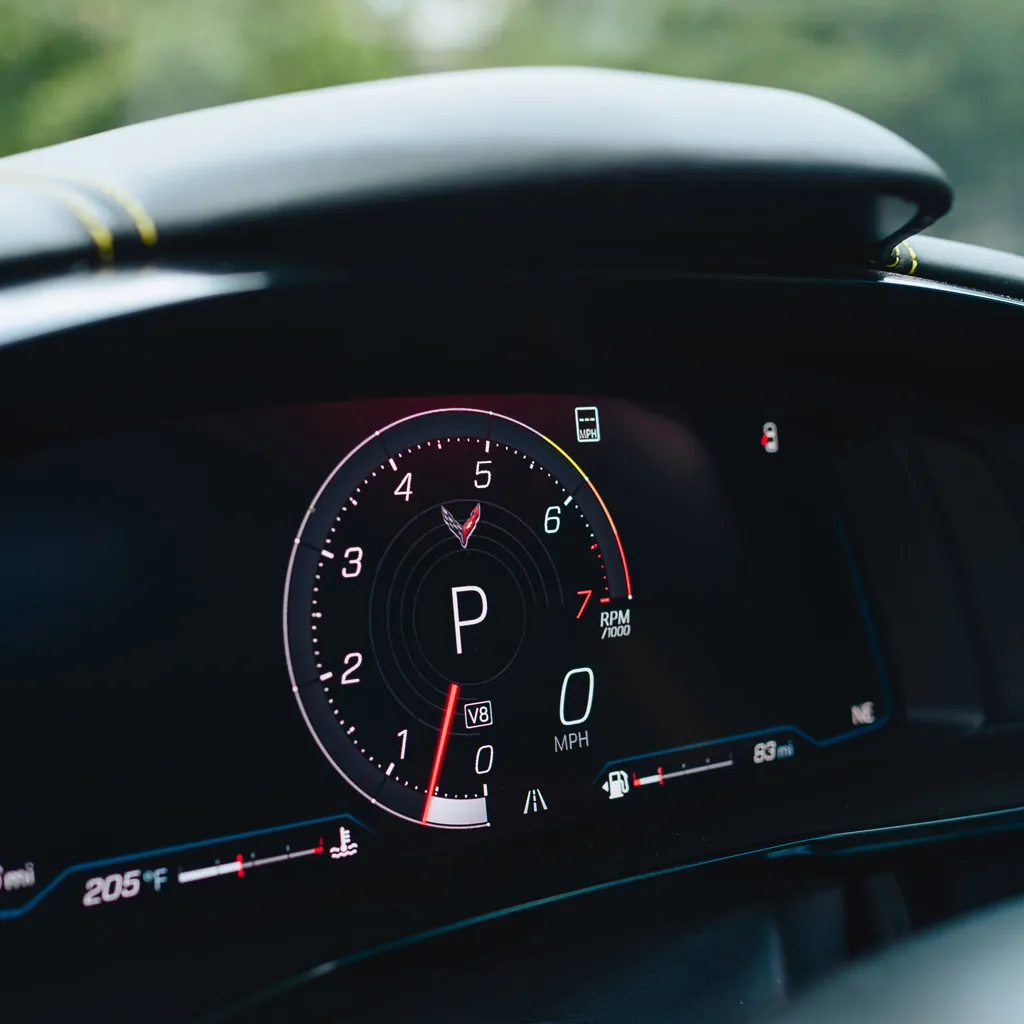 Blue 2023 Corvette C8 3LT Convertible, photo 6 for wedding car rental in Rockville, MD
