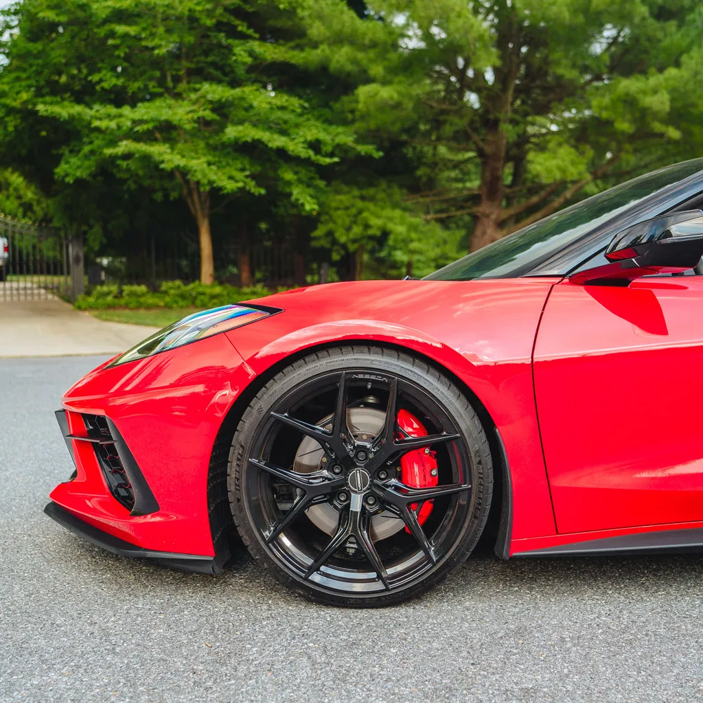 Red 2023 Corvette C8 Roadster 3LT (Automatic Convertible), photo 11 for wedding car rental in Rockville, MD