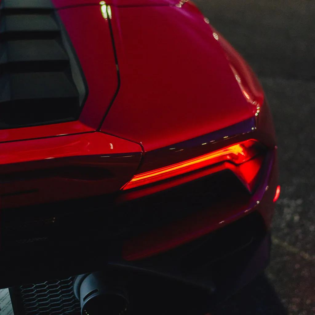 Red 2023 Lamborghini Huracan EVO Spyder, photo 11 for wedding car rental in Rockville, MD