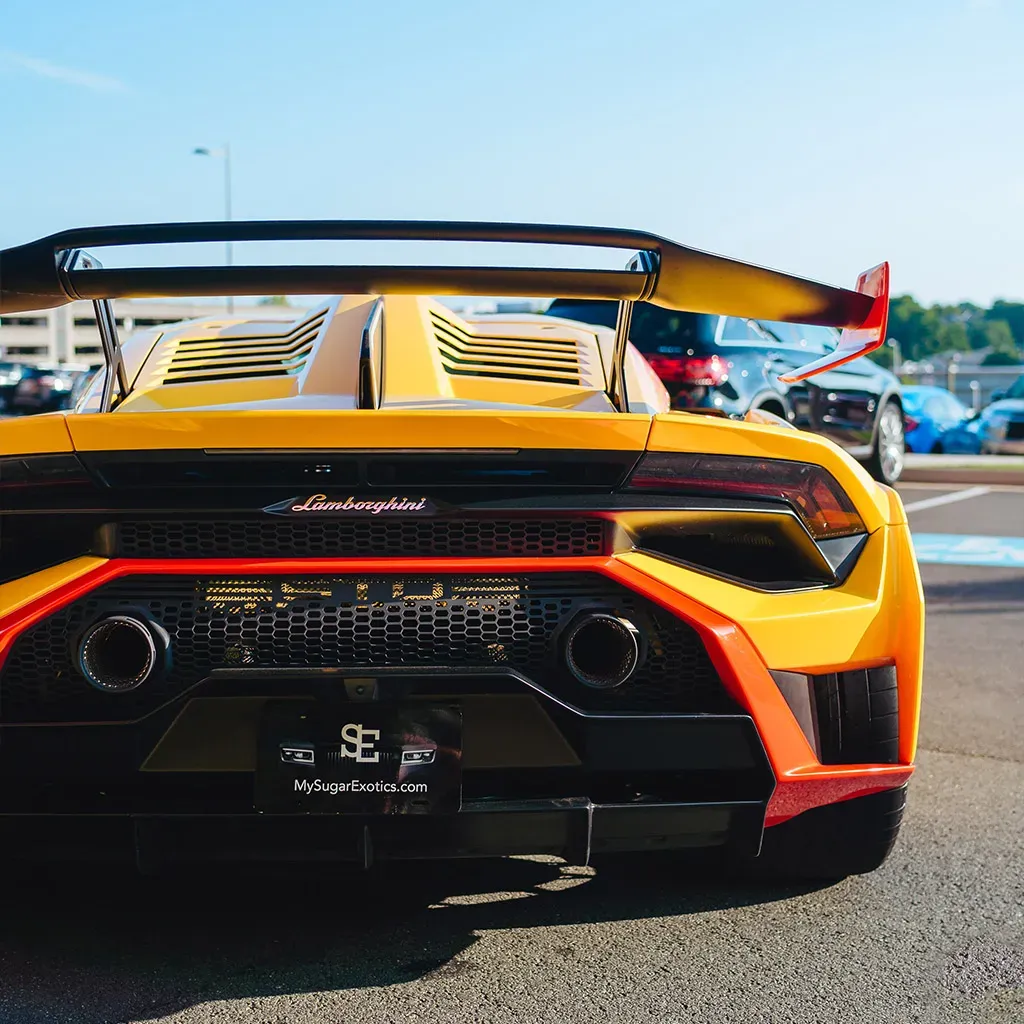 2023 Lamborghini Super Trofeo Omologata finished in orange, take 10