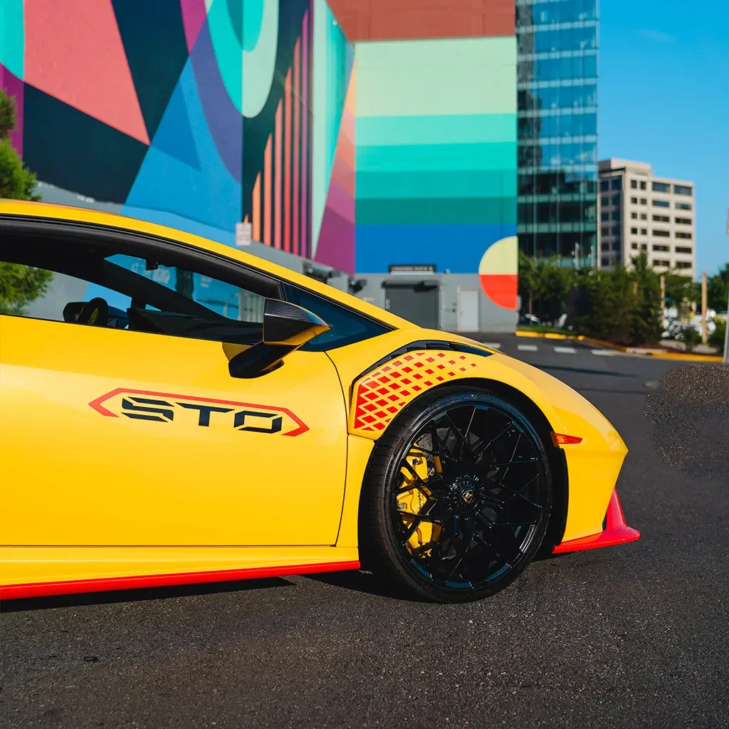 2023 Lamborghini Super Trofeo Omologata finished in orange, take 11
