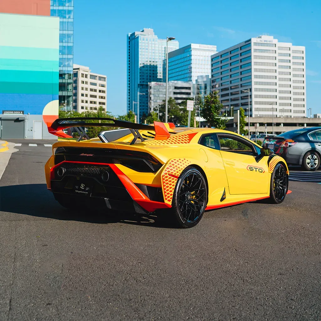 2023 Lamborghini Super Trofeo Omologata finished in orange, take 4