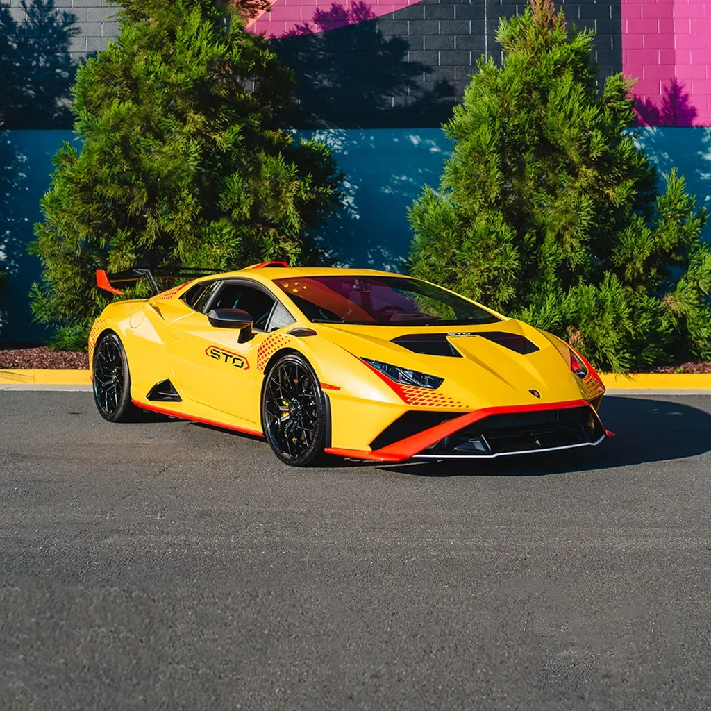 2023 Lamborghini Super Trofeo Omologata finished in orange, bookable now