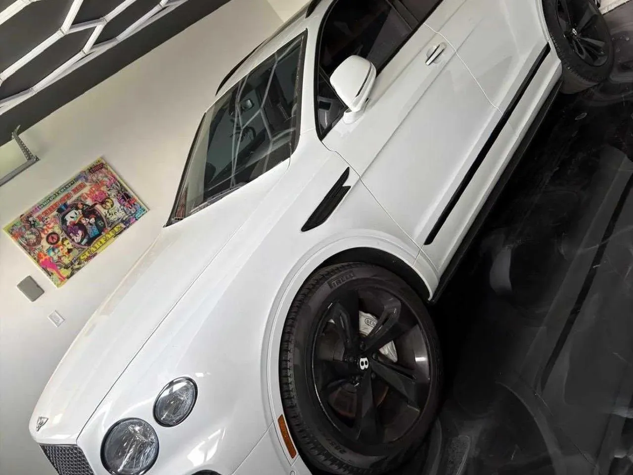 Bentley Bentayga Speed finished in white, bookable now