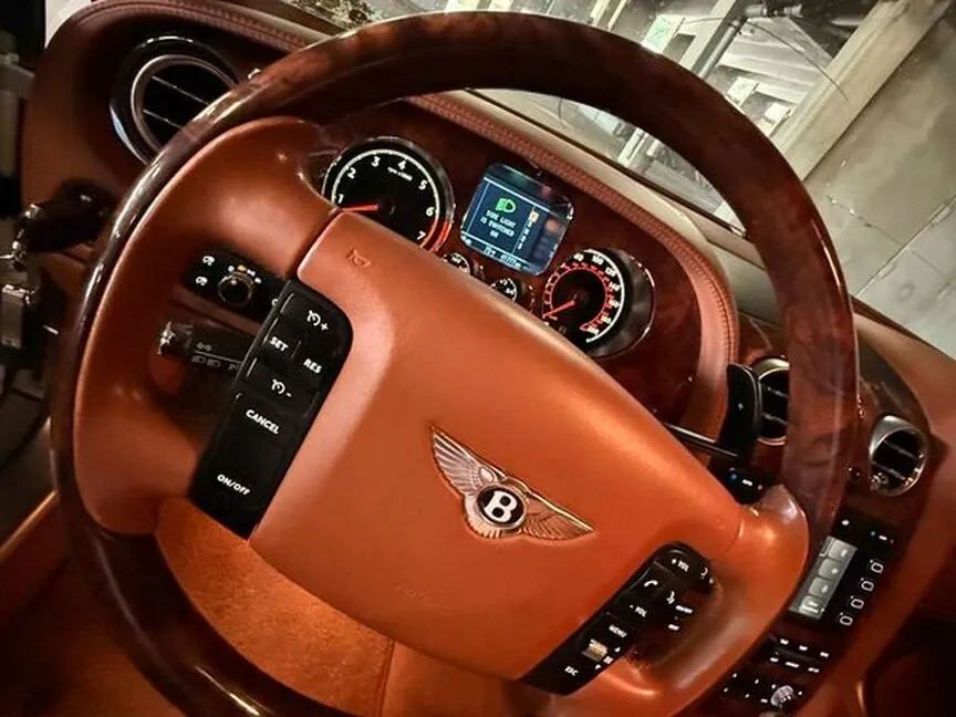 Bentley Continental Flying Spur finished in white, take 9