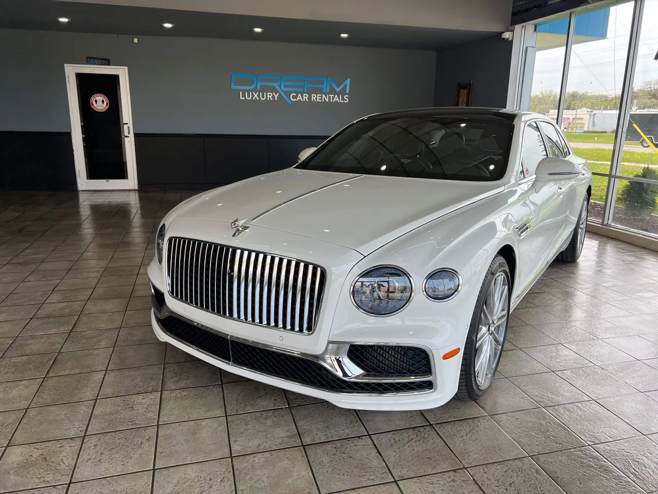 Bentley Flying Spur 2023 for wedding car rental in Southfield, MI