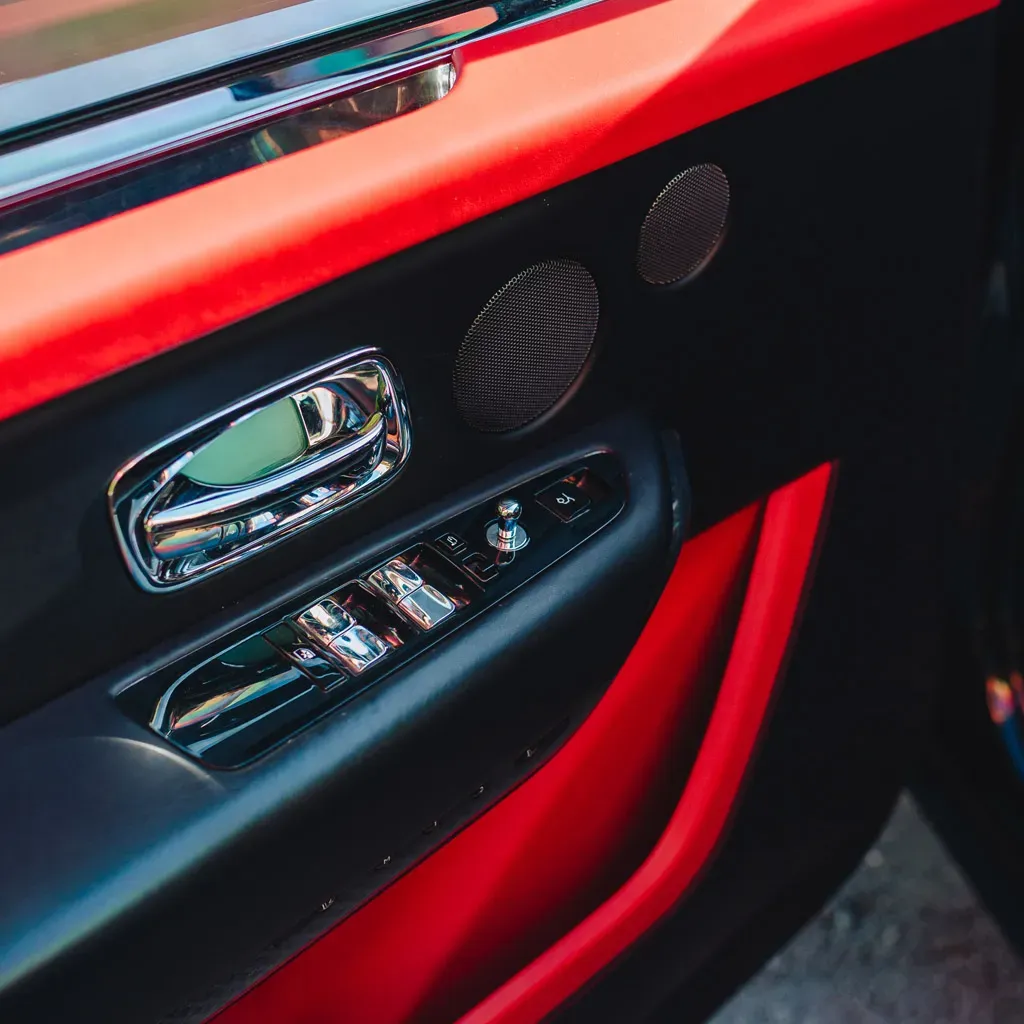 Black Badge Rolls-Royce Cullinan Diamond Xirralic, photo 7 for wedding car rental in Rockville, MD