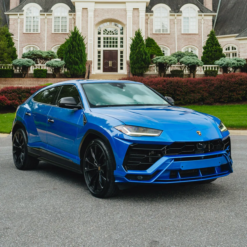 Blue Blu Eleos Lamborghini Urus, photo 10 for wedding car rental in Rockville, MD Blue Blu Eleos Lamborghini Urus, photo 10 for wedding car rental in Rockville, MD