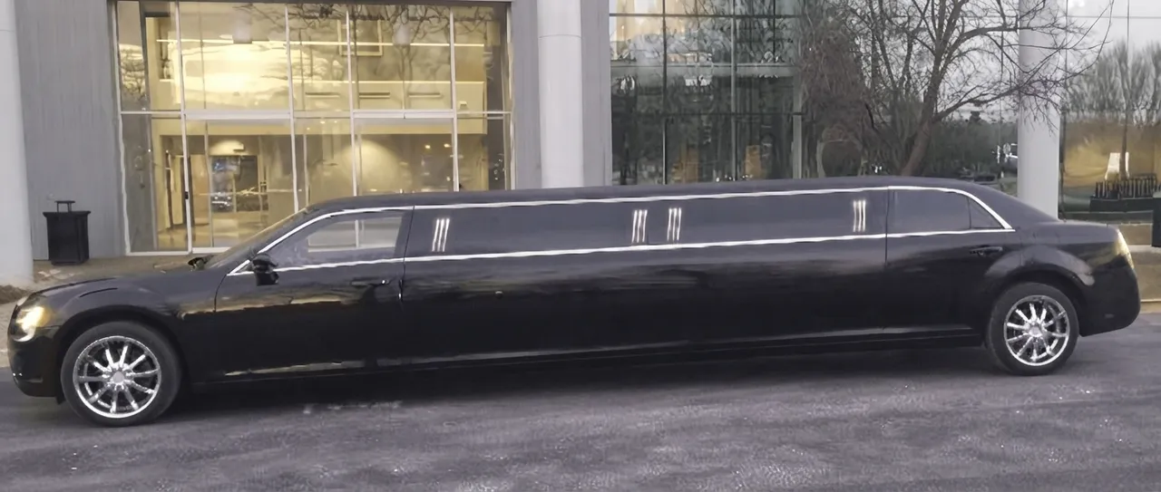 C300 Limousine finished in black, take 2
