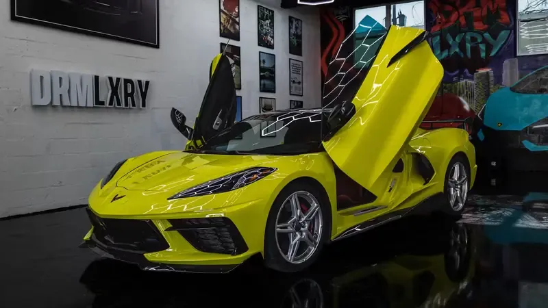 Chevrolet Corvette Stingray — Yellow, bookable now