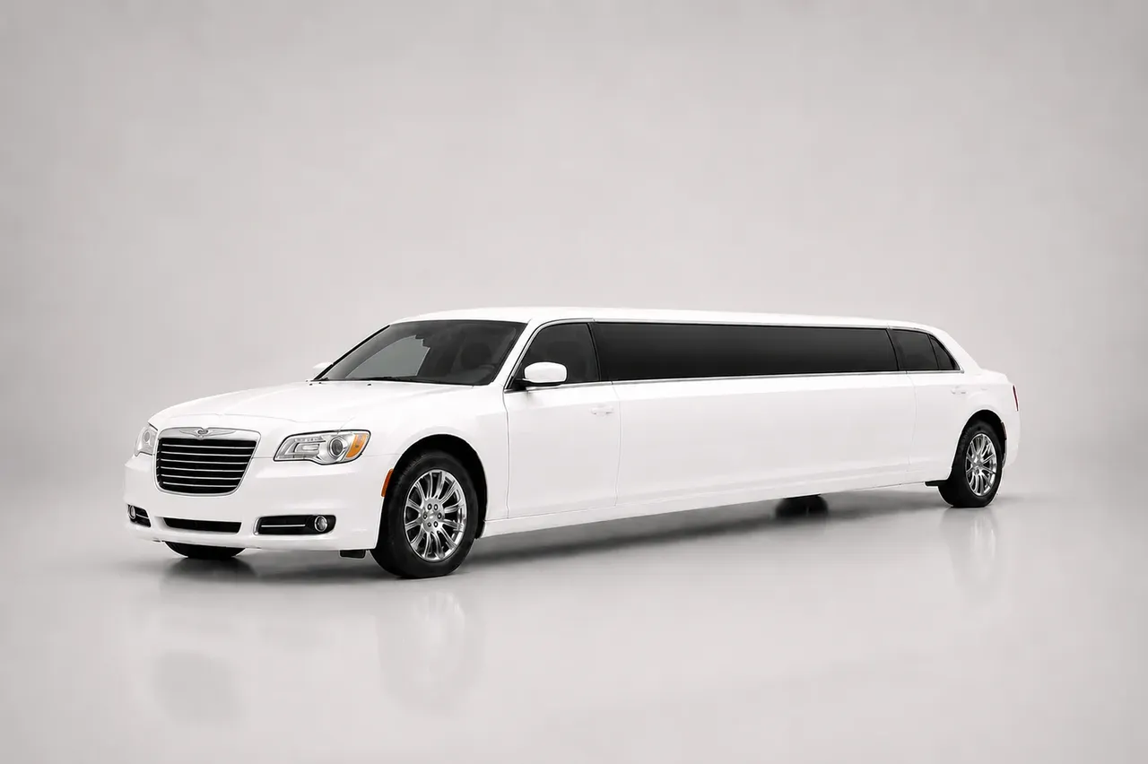 Chrysler 300 Stretch Limousine Chrysler 300 Stretch Limousine for wedding car rental