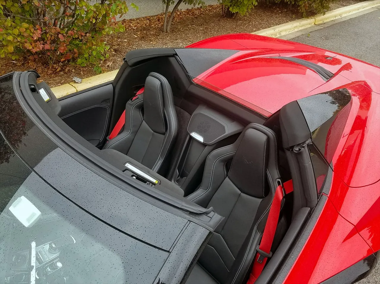 Corvette Convertible finished in red, take 11