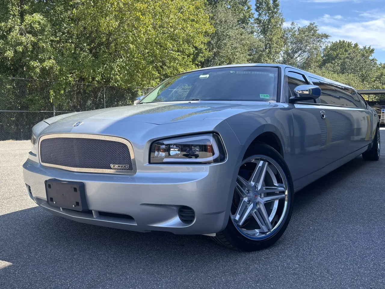 Dodge Charger Stretch Limousine Dodge Charger Stretch Limousine for wedding car rental
