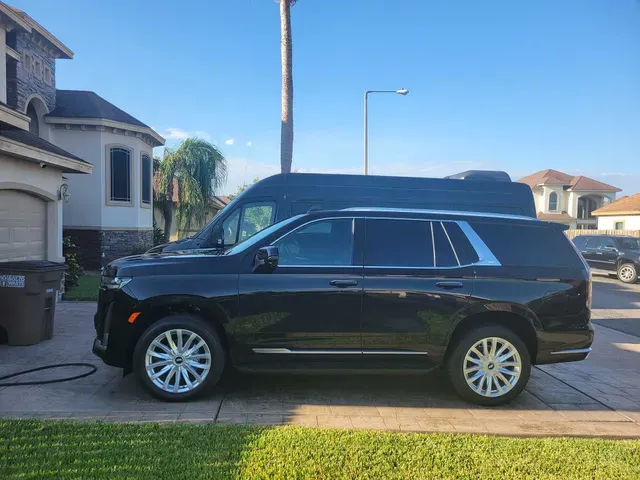Escalade Limousines Black Escalade Limousines for wedding car rental
