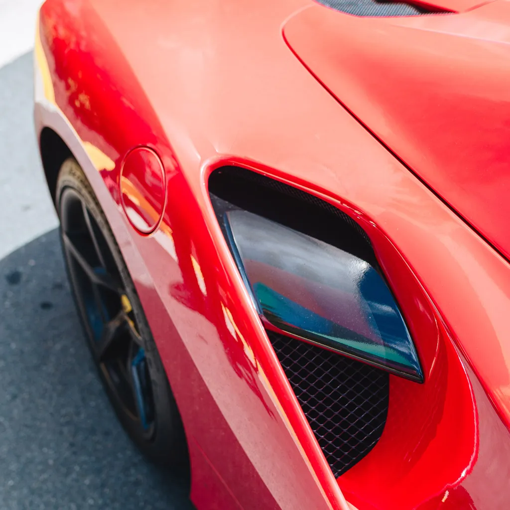 Ferrari 488 Spider Rosso Red, photo 9 for wedding car rental in Rockville, MD