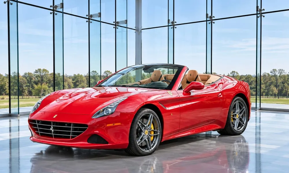 Ferrari California T finished in red, bookable now Ferrari California T finished in red, bookable now