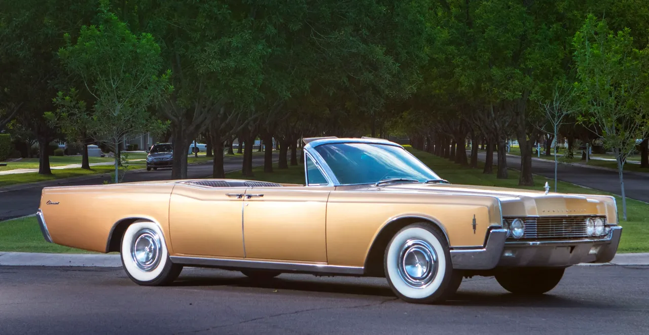 Gold Goldie -- The 66 Continental, photo 2 for wedding car rental