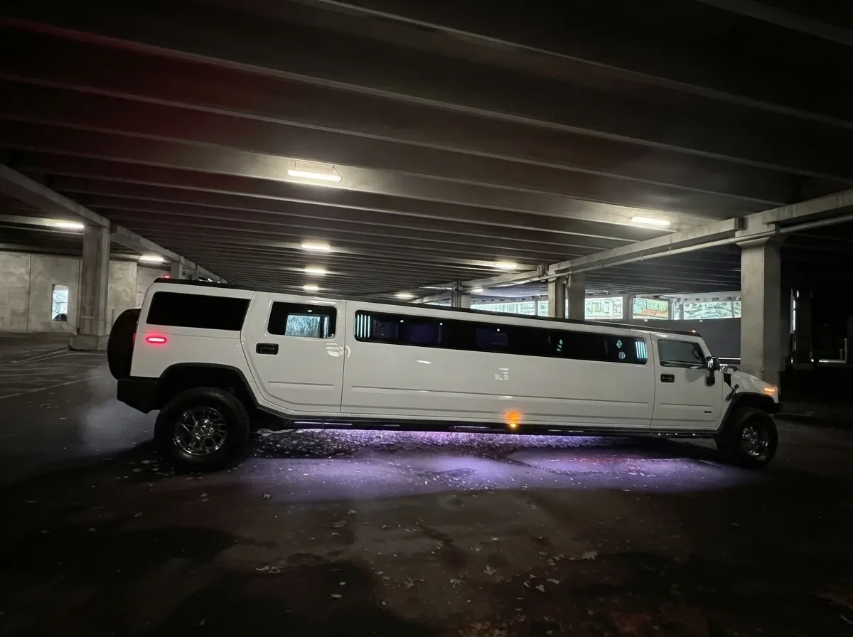 H2 Hummer finished in white, take 6