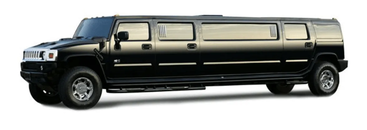 Hummer H2 Limousine Hummer H2 Limousine finished in black, bookable now