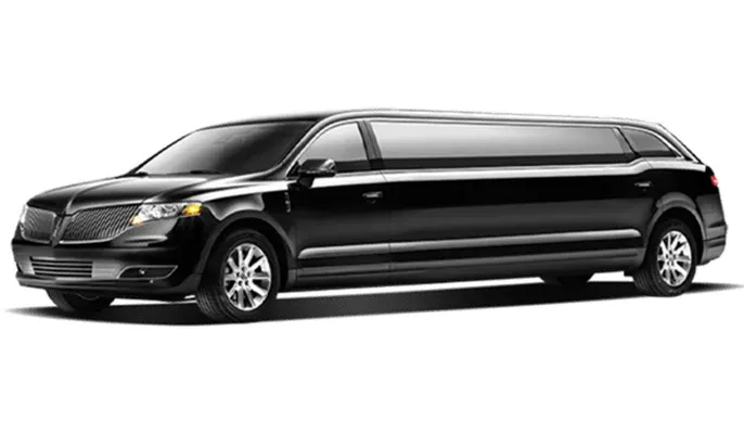 Lincoln MKT Limousine finished in black, bookable now