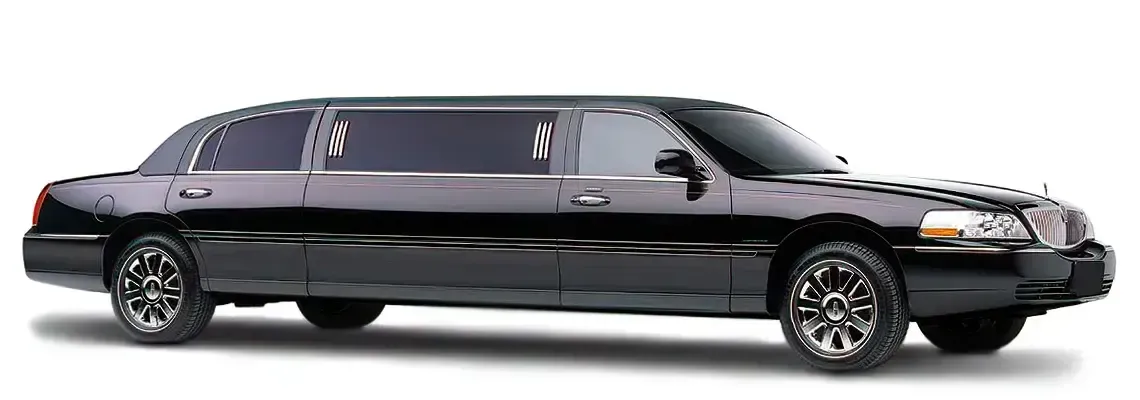 Lincoln Town Car Stretch Limousine Lincoln Town Car Stretch Limousine for wedding car rental