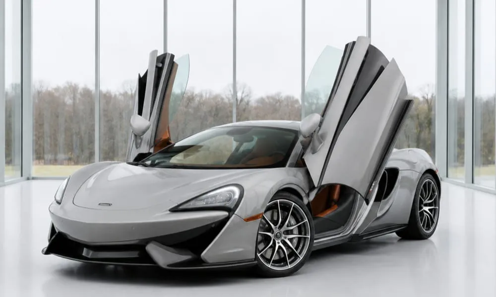 McLaren 570S finished in silver, bookable now