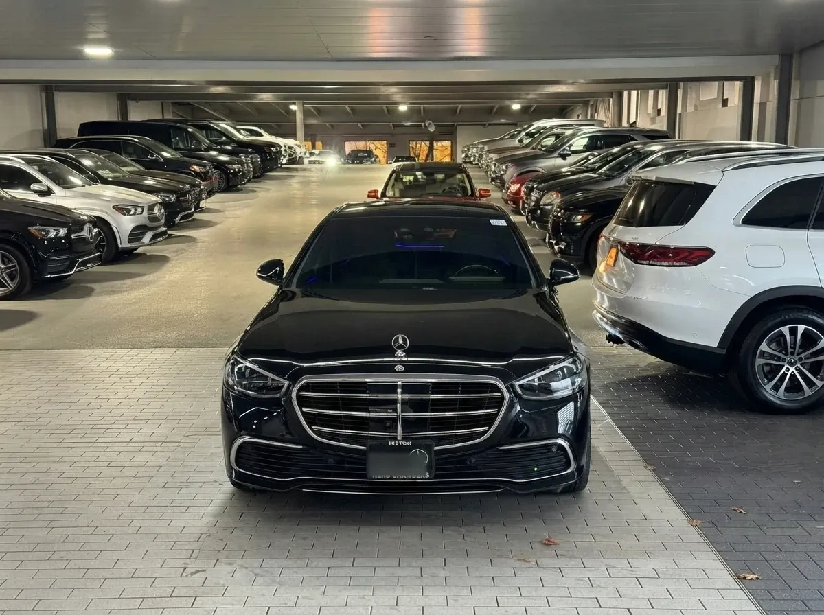 Black Mercedes-Benz S-Class Mercedes-Benz S-Class finished in black, bookable now