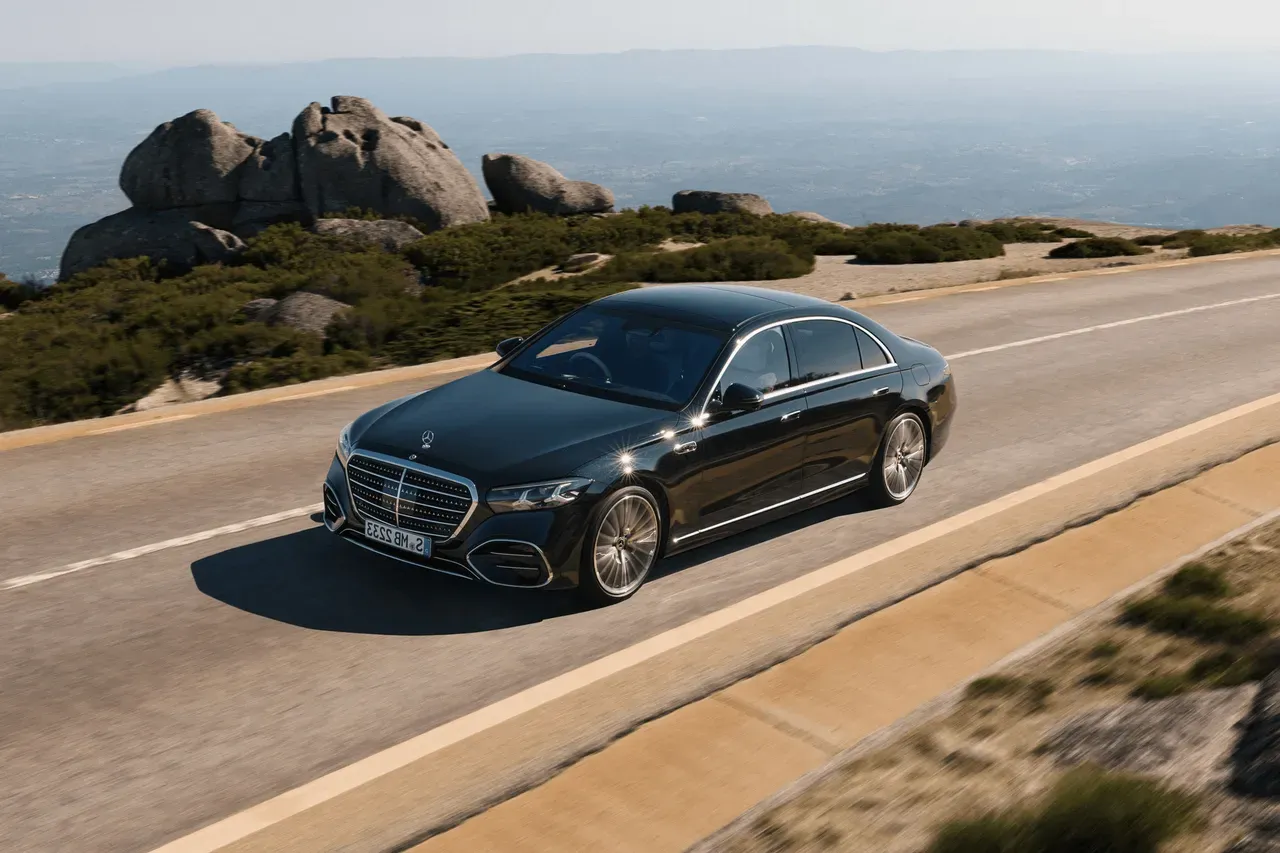 Mercedes-Benz S-Class Executive Sedan for wedding car rental in Paicines, CA