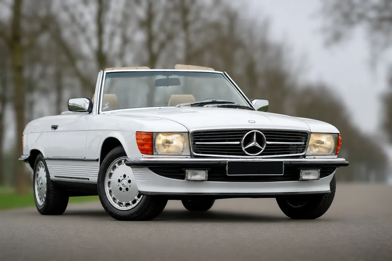 Mercedes-Benz SL 450 R107 Convertible — Self Drive for wedding car rental in Naples, FL
