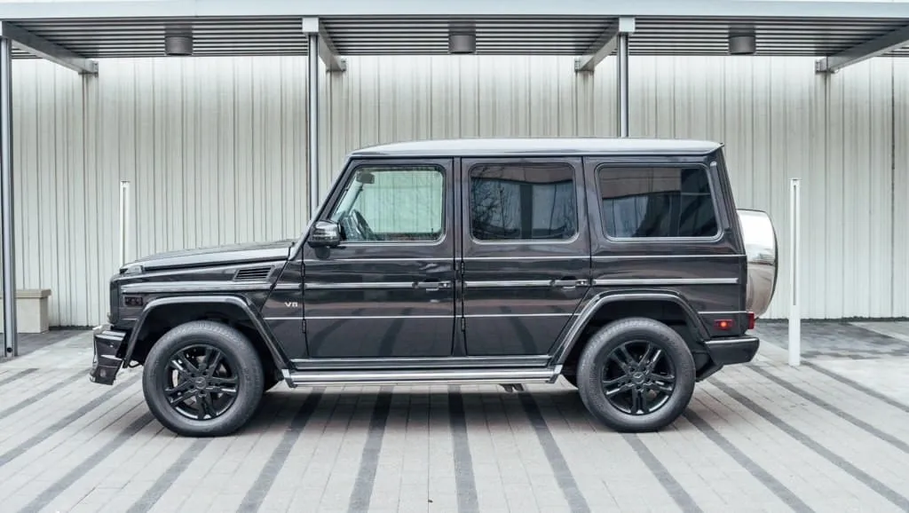 Mercedes G 550 finished in black, take 7 Mercedes G 550 finished in black, take 7
