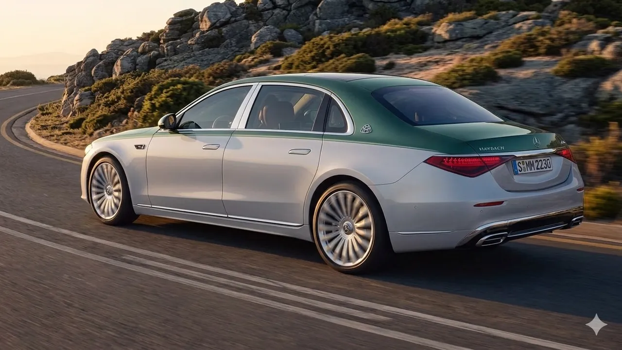 Black Mercedes-Maybach, photo 2 for wedding car rental in Livermore, CA