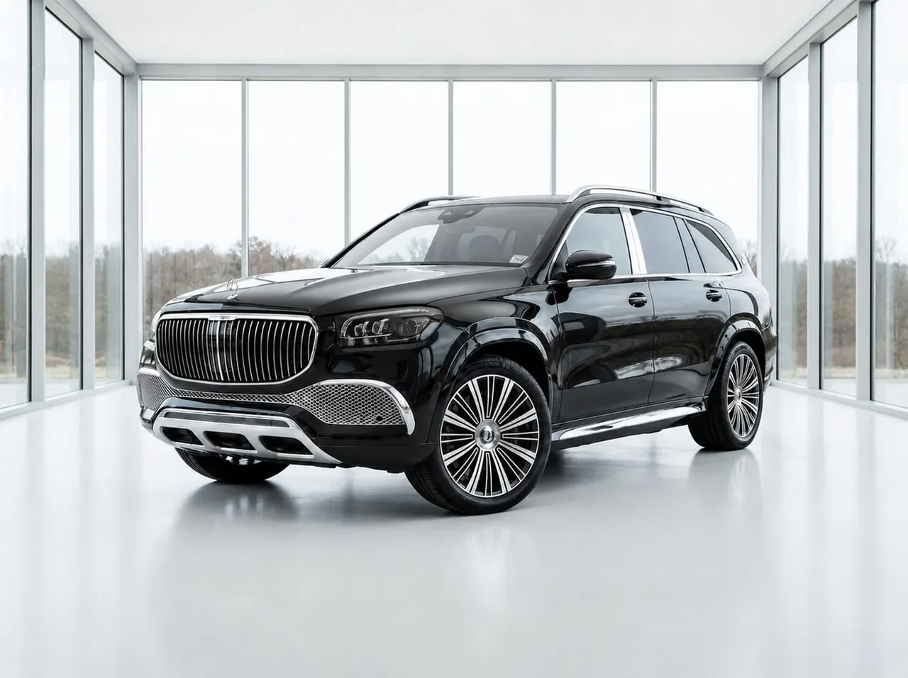 Mercedes-Maybach GLS 600 finished in black, take 4 Mercedes-Maybach GLS 600 finished in black, take 4