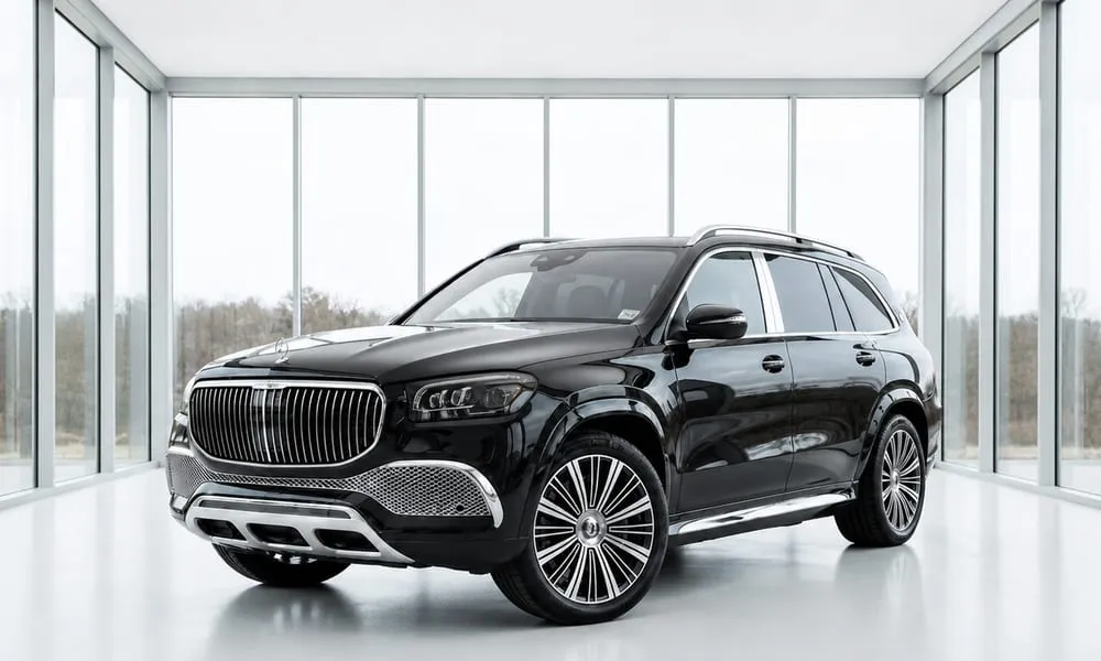 Mercedes-Maybach GLS 600 finished in black, bookable now Mercedes-Maybach GLS 600 finished in black, bookable now
