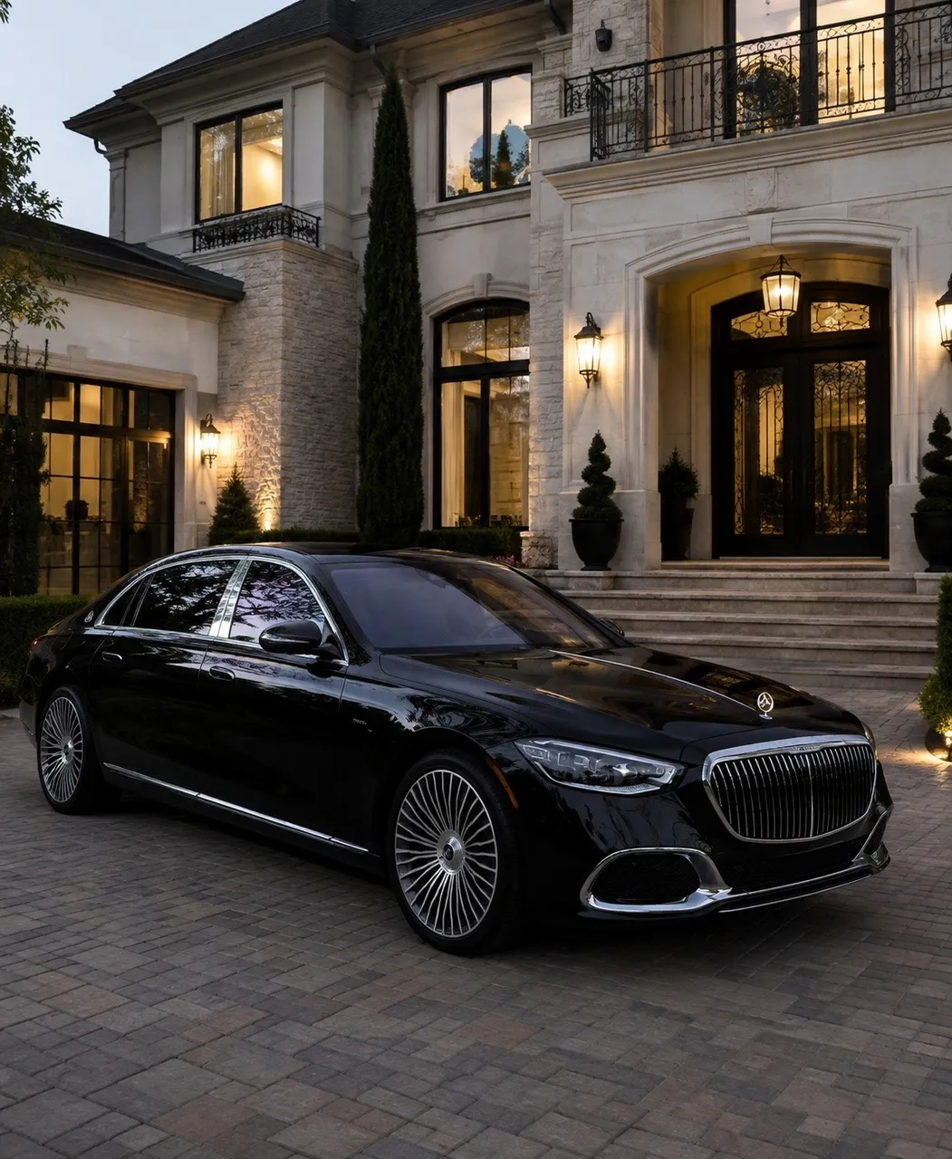 Mercedes Maybach S580 — Black, take 3