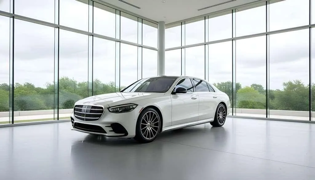 Mercedes S 580 finished in white, take 2 Mercedes S 580 finished in white, take 2