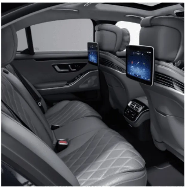 Mercedes S Class Mercedes S Class interior for wedding car rental